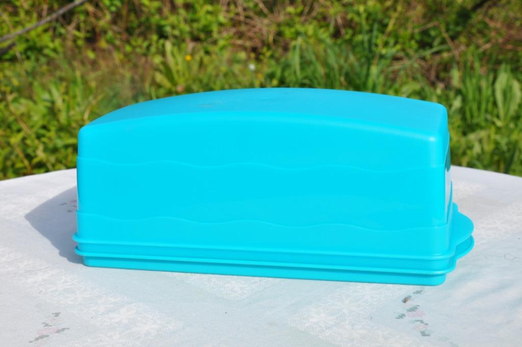 boite pour conservation pain carré, Ophalen of Verzenden, Zo goed als nieuw, Blauw, Bus of Trommel