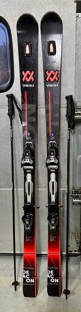 Völkl Deacon 74 – 178 cm – Marker GripWalk ski’s, Sport en Fitness, Ophalen, Zo goed als nieuw, Ski, Stokken