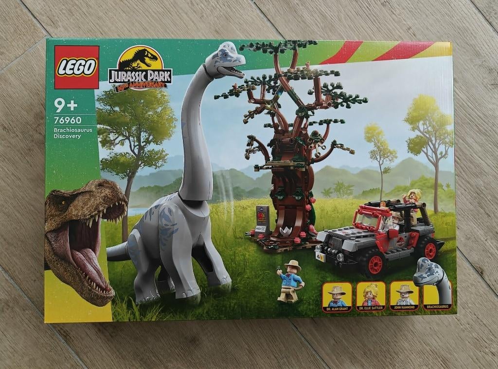 LEGO Jurassic Park 76960 - Brachiosaurus Discovery, Ophalen of Verzenden, Nieuw, Complete set, Lego
