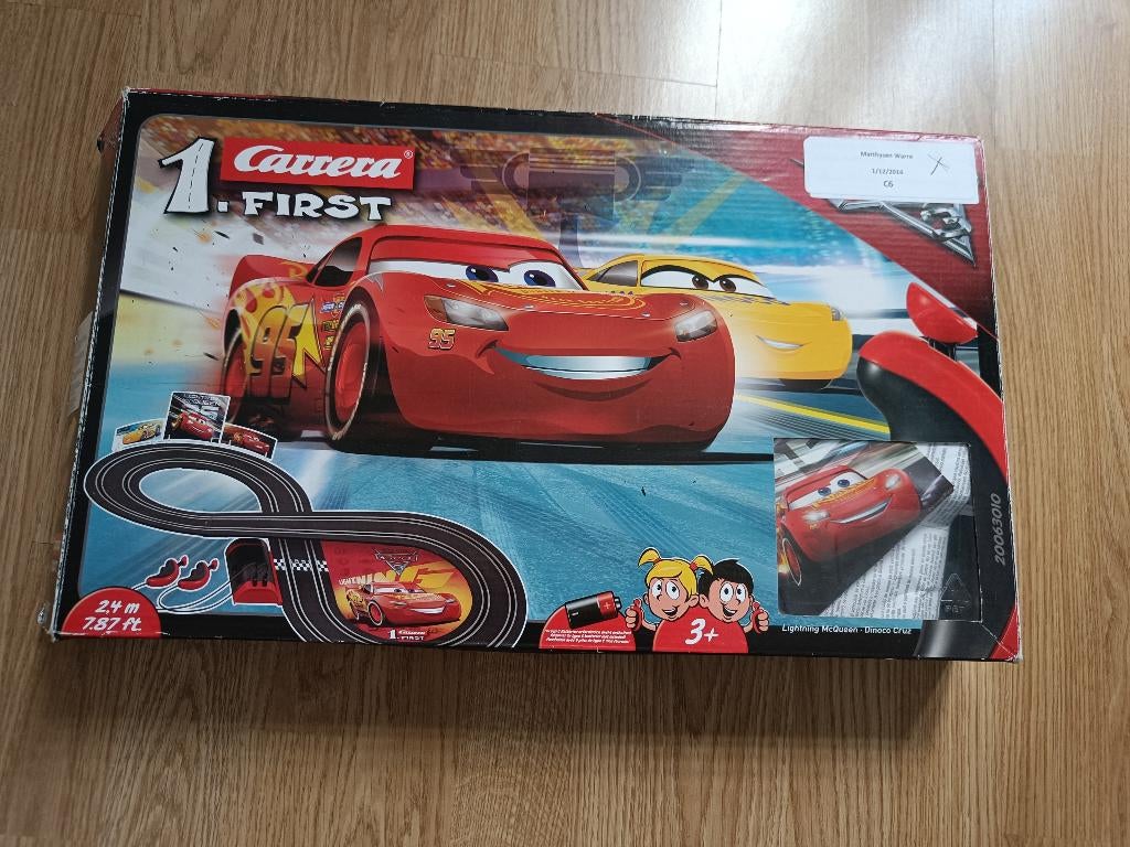 Carrera First Disney Pixar Cars racebaan, Électrique, Carrera, Enlèvement, Circuit