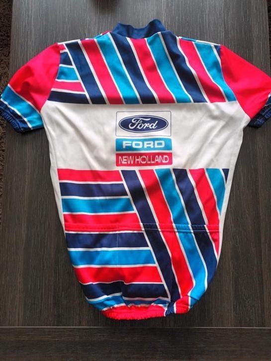 Fietsshirt Ford New Holland, Gebruikt, Heren, Ophalen of Verzenden, L