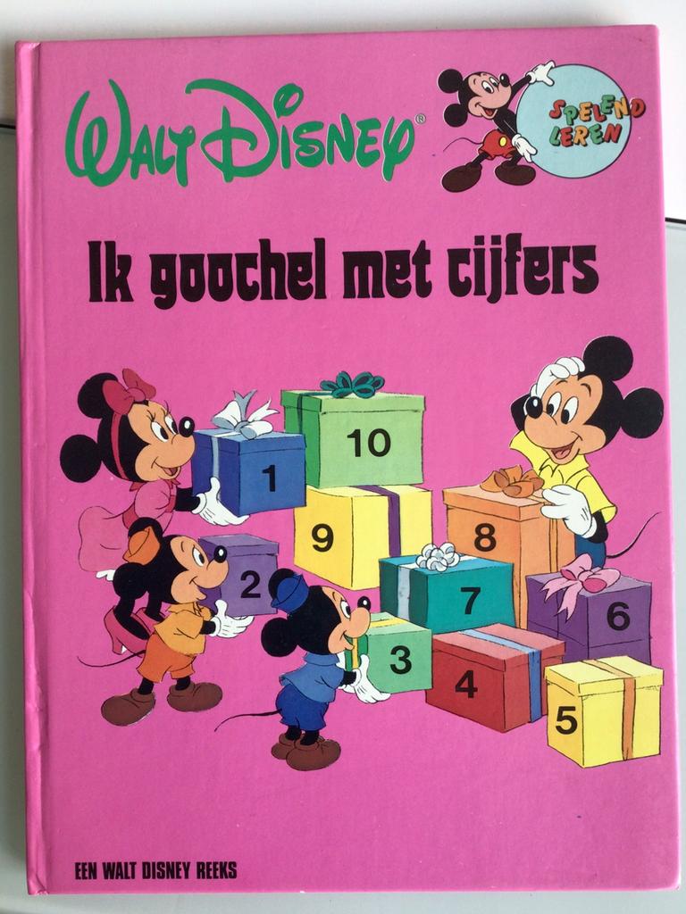 Walt Disney Il goochel met cijfers, Gelezen, Non-fictie, Walt Disney, Ophalen of Verzenden