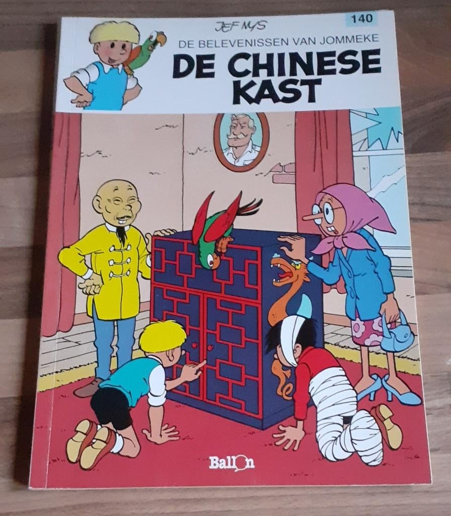 Strips Jommeke, Ophalen