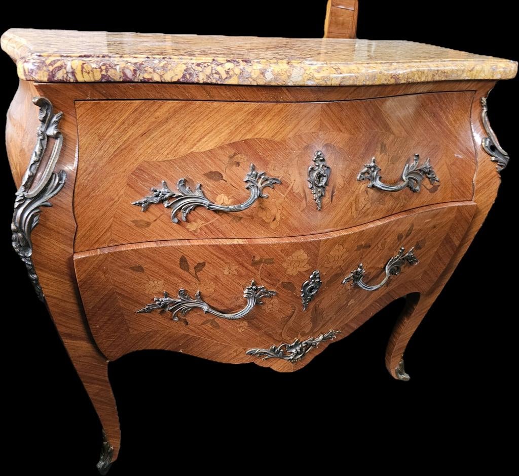 Commode - style louis xv, 2 tiroirs., Maison & Meubles, Armoires | Commodes, Enlèvement