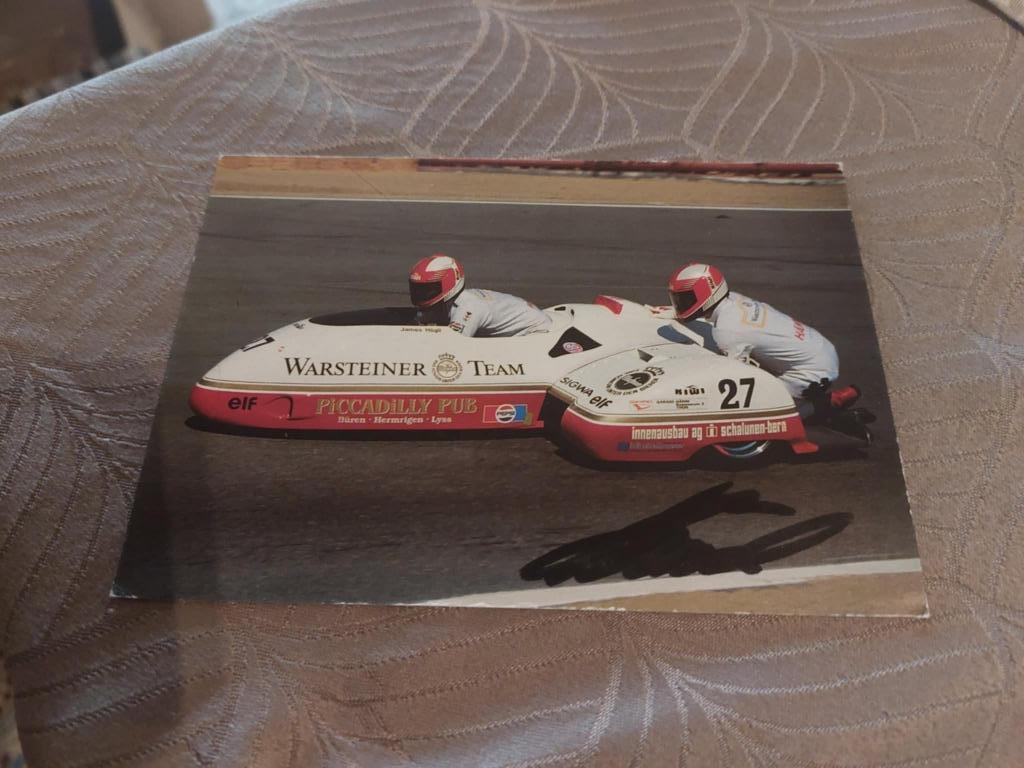 Fotokaart : Warsteiner Side-Car Team, Verzenden, Gebruikt, Poster, Plaatje of Sticker