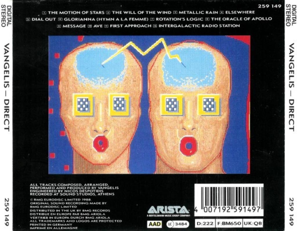 Vangelis – Direct - Album CD 💿, Enlèvement ou Envoi, Comme neuf, Coffret