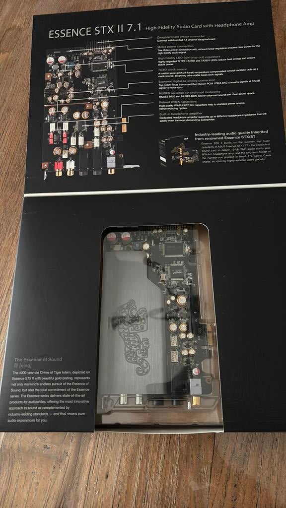 Audio kaart Asus Essence STX II 7.1, Enlèvement ou Envoi, Utilisé