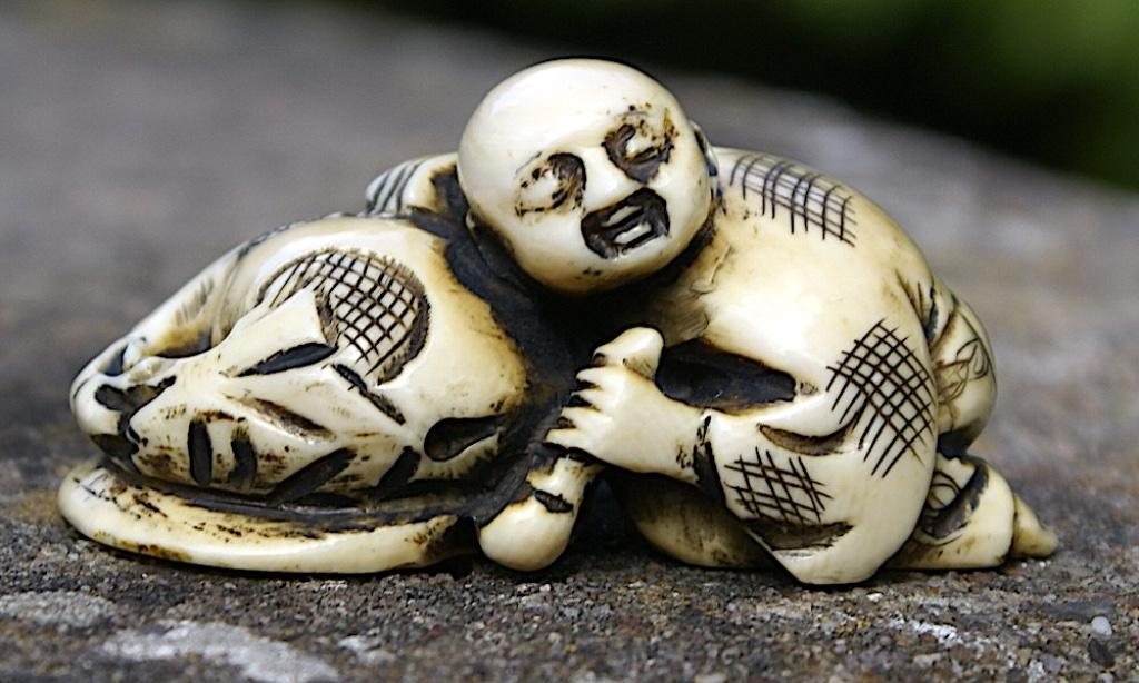 netsuke, Antiquités & Art, Enlèvement ou Envoi