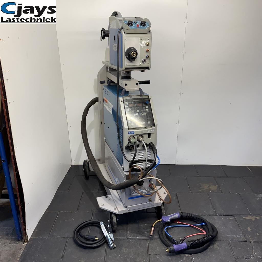 Gebruikte Pulse OTC DP400 Mig Mag Lasapparaat + Garantie, Ophalen of Verzenden, Gebruikt, 250 ampère, CO2