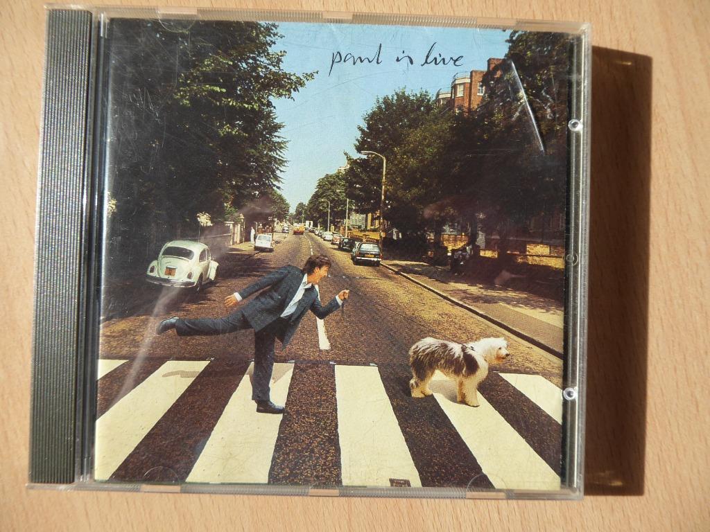 PAUL McCARTNEY : PAUL IS LIVE (LIVE CD + POSTER), Ophalen of Verzenden, Zo goed als nieuw