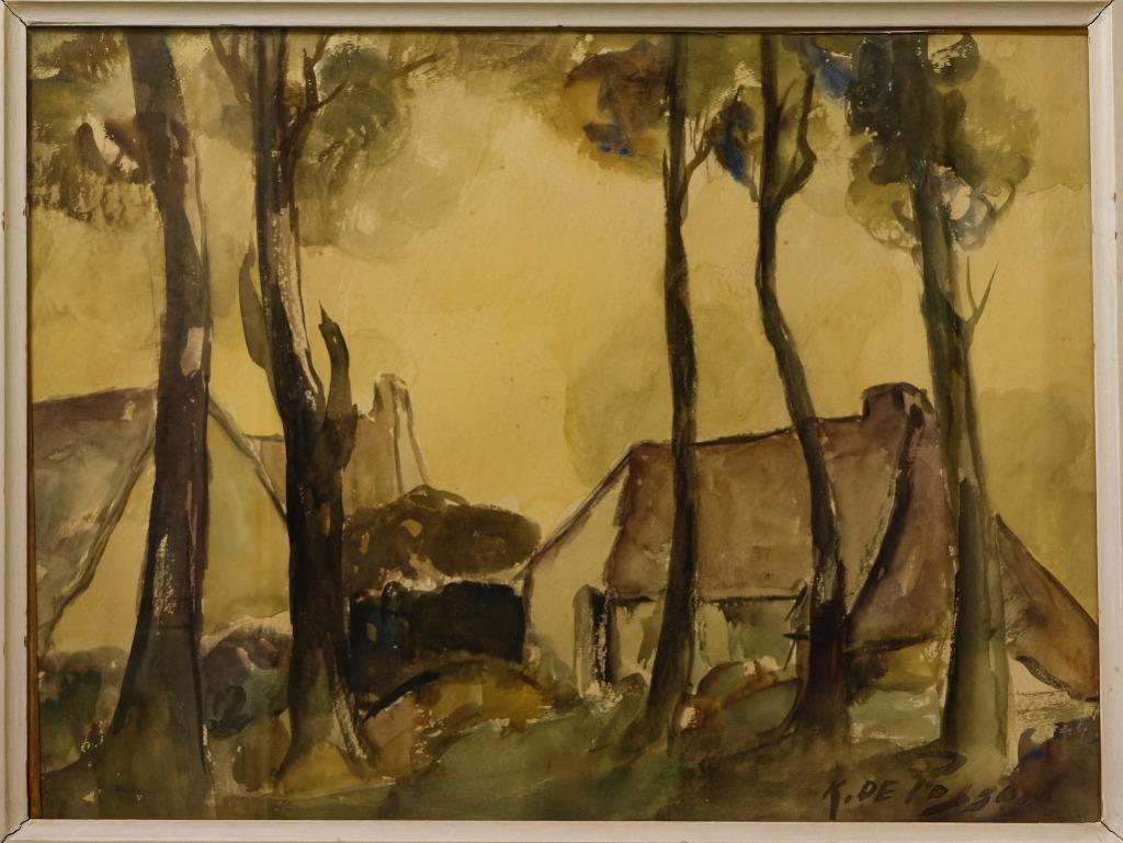 Ets van Karel de Posson, Antiek en Kunst, Ophalen