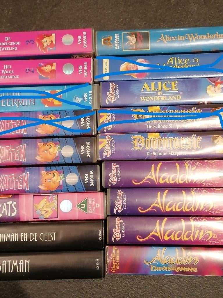 VHS tekenfilm 2, Ophalen of Verzenden, Zo goed als nieuw, Tekenfilms en Animatie, Tekenfilm