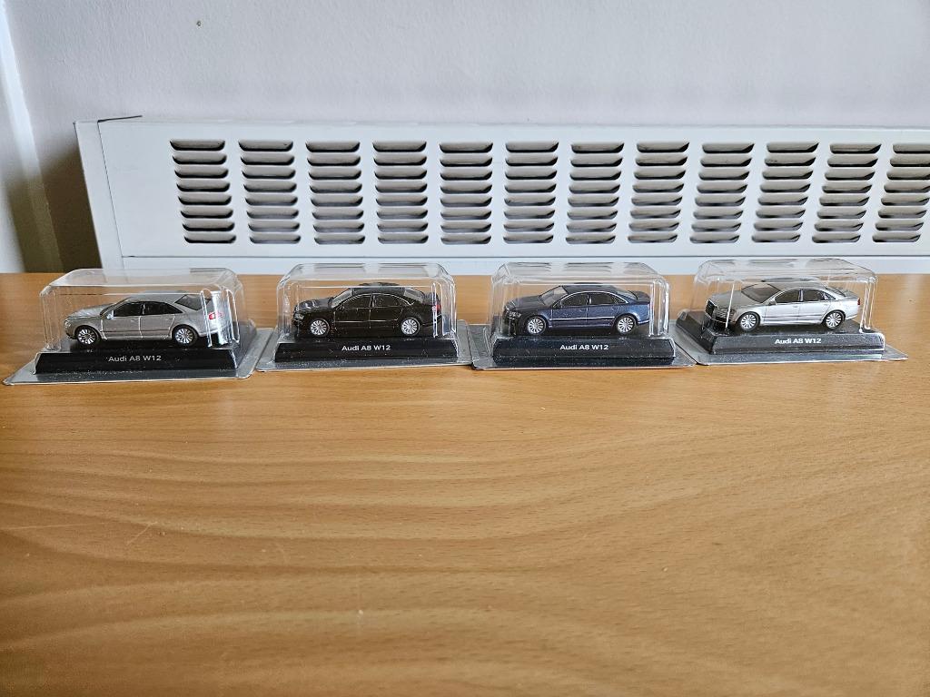 Audi A8 W12 1/64 modelauto, Ophalen of Verzenden, Nieuw, Auto