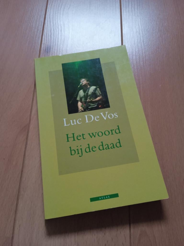 Luc De Vos - Het woord bij de daad, Boeken, Ophalen of Verzenden