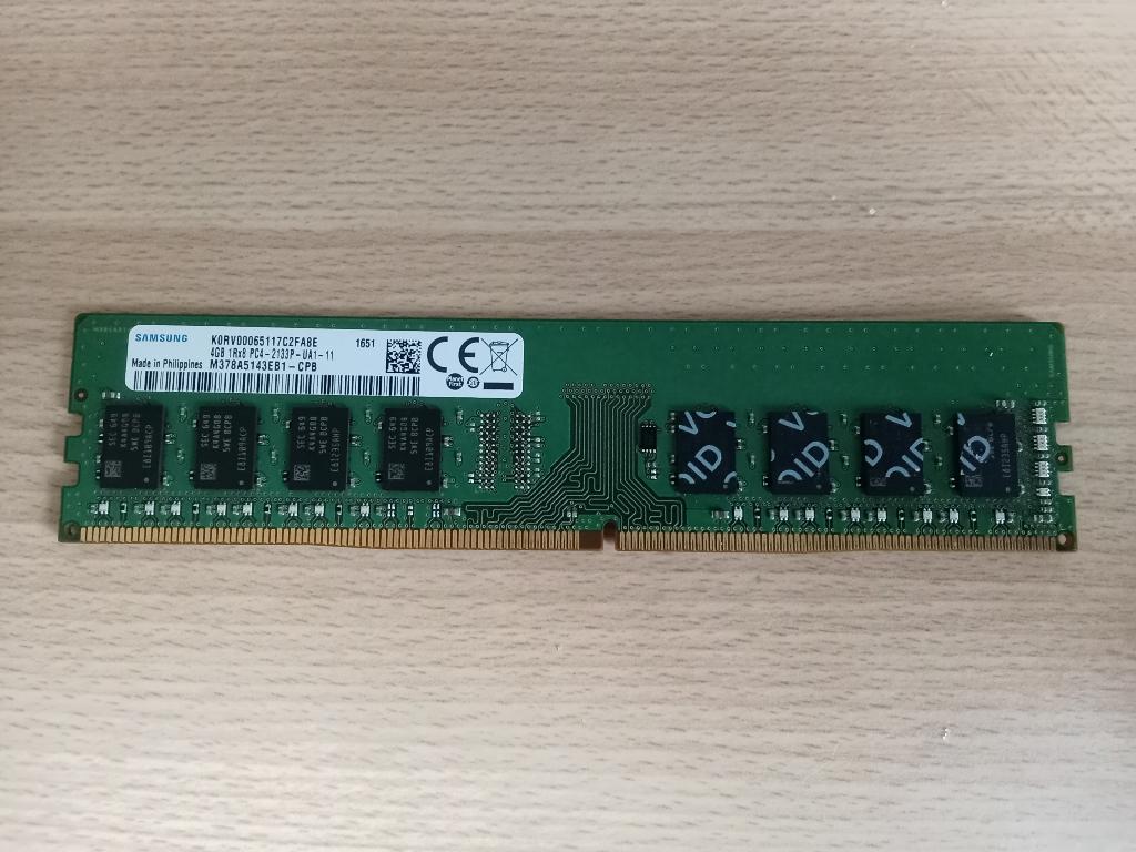 Samsung 4GB DDR4 2133MHz Desktop RAM, Computers en Software, DDR4, Ophalen of Verzenden, Zo goed als nieuw, Desktop