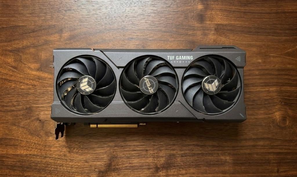 ASUS TUF RTX 4060Ti 16GB, Computers en Software, Videokaarten, GDDR6, PCI-Express 4, Ophalen of Verzenden, Zo goed als nieuw