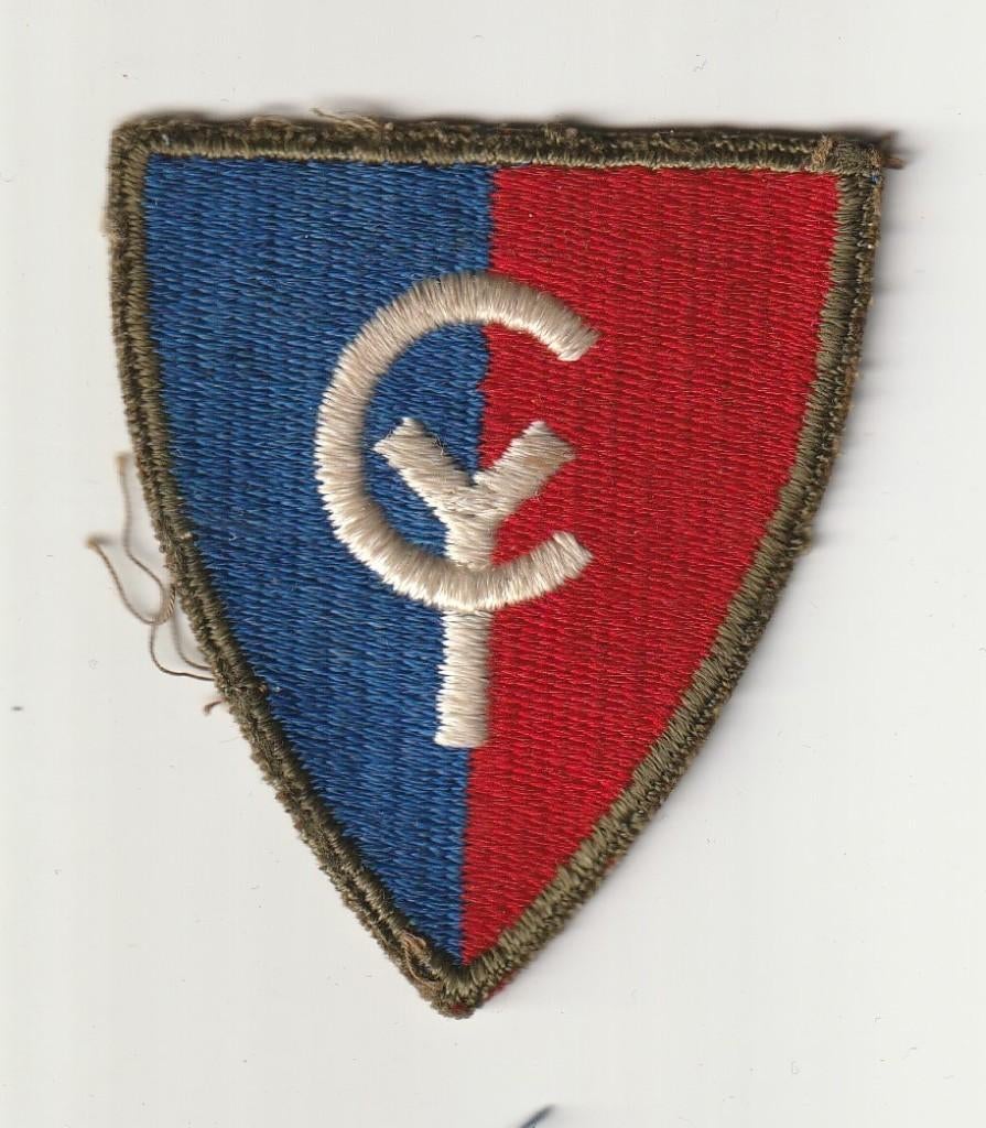 ww2 us 38th infantry div patch, Ophalen of Verzenden