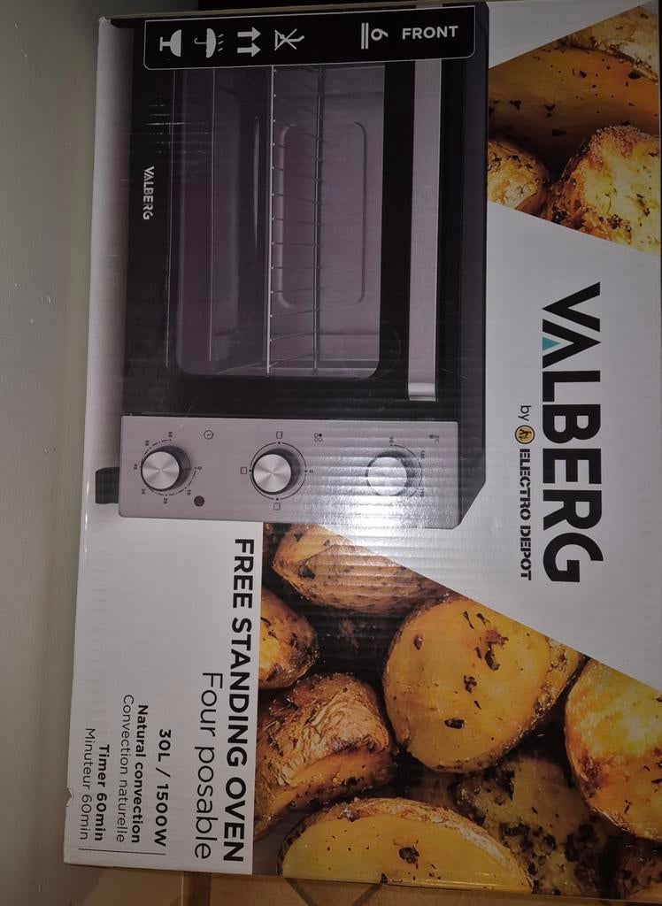 Nieuwe oven 30L/1500W, Elektronische apparatuur, Ovens, Ophalen, Oven