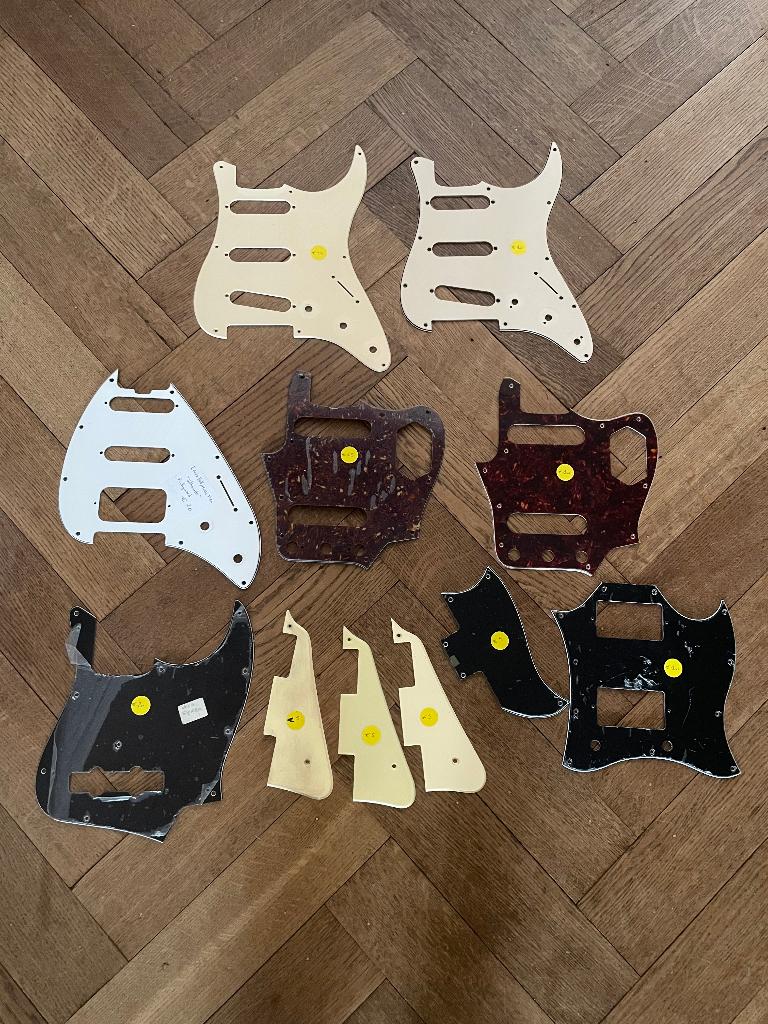 Guitar Pickguards - Gibson style / Fender / Music Man, Enlèvement ou Envoi, Utilisé, Guitare électrique