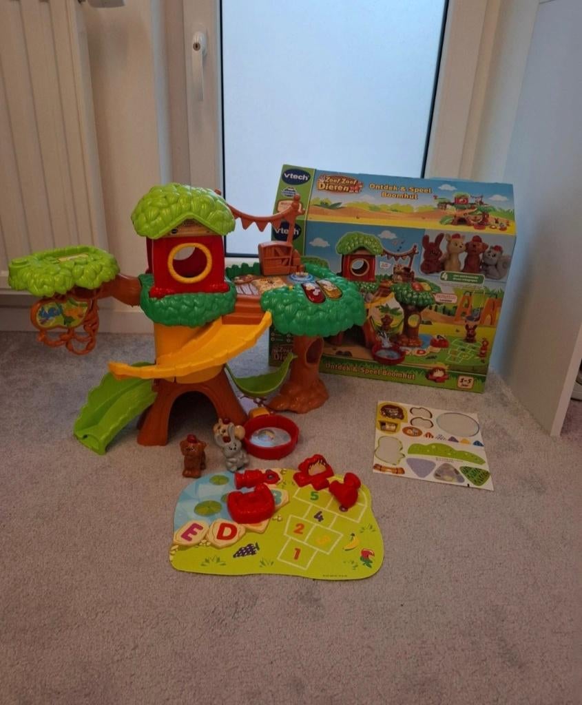 Zoef zoef dieren boom VTECH als nieuw, Enlèvement, Comme neuf, 2 à 4 ans
