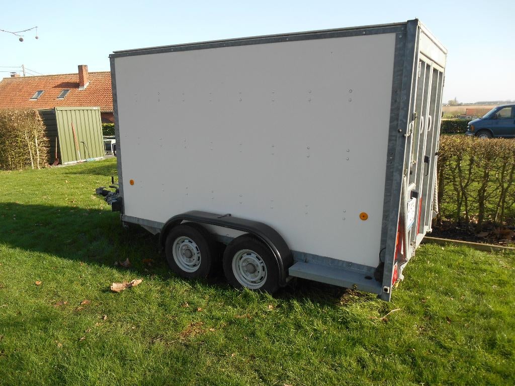 Aanhangwagen Ifor Williams BV105G box van, Auto diversen, Aanhangers en Bagagewagens, Ophalen, Zo goed als nieuw