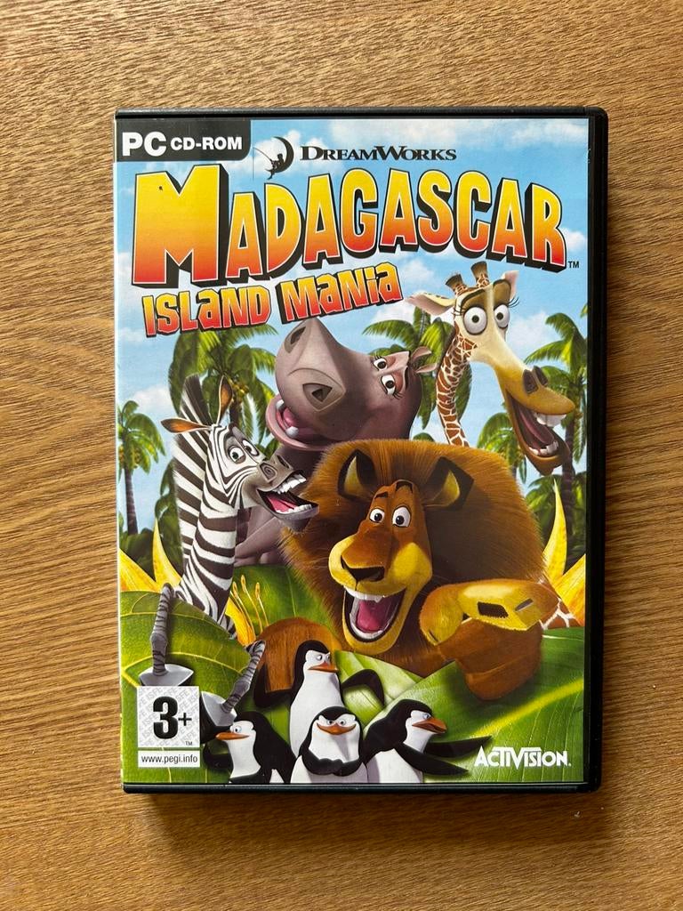 PC Madagascar: Island Mania, Games en Spelcomputers, Ophalen of Verzenden, Zo goed als nieuw, Puzzel en Educatief, Vanaf 3 jaar
