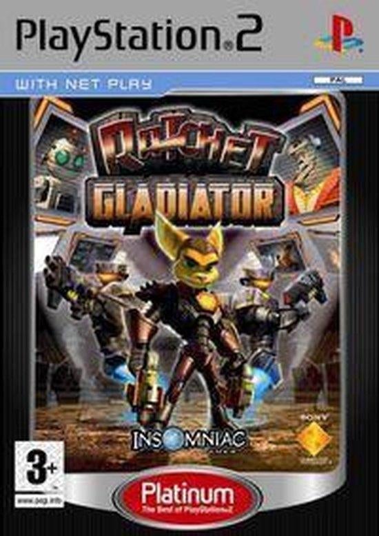 Ratchet Gladiator Platinum, Games en Spelcomputers, Games | Sony PlayStation 2, Gebruikt, 1 speler, Ophalen of Verzenden, Vanaf 3 jaar
