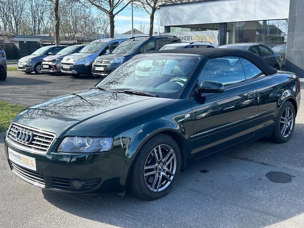 Audi A4 2.5TDi Cabrio, 2003, 217.110km, 1e eige, Keuring VVK, Autos, Audi, Achat, Entreprise, Cabriolet, A4