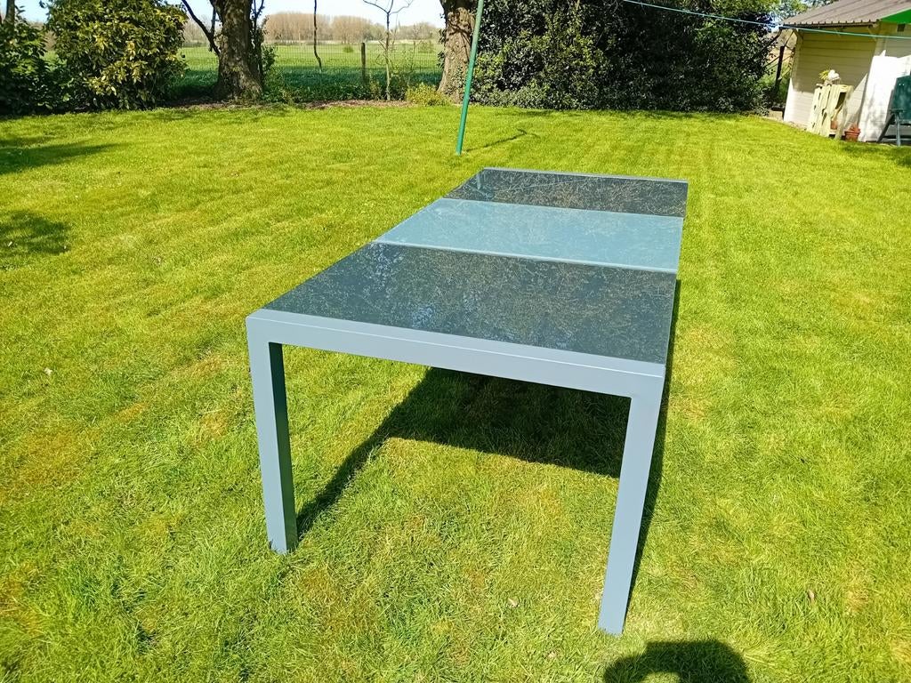 Tuintafel, Tuin en Terras, Tuintafels, Ophalen, Aluminium