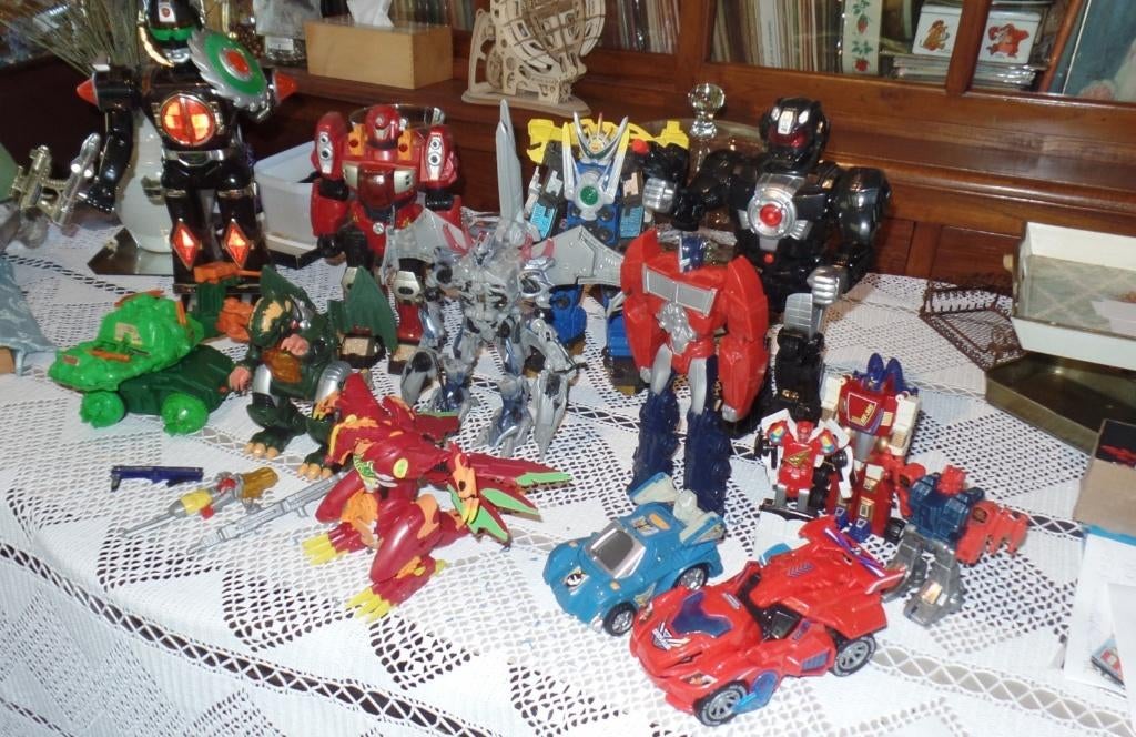 ++ Collection de Zords / robots ; début des années 2000, Enlèvement ou Envoi, Utilisé