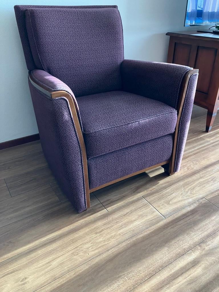 Fauteuil, Huis en Inrichting, Fauteuils, Ophalen, Minder dan 75 cm, Zo goed als nieuw, Stof
