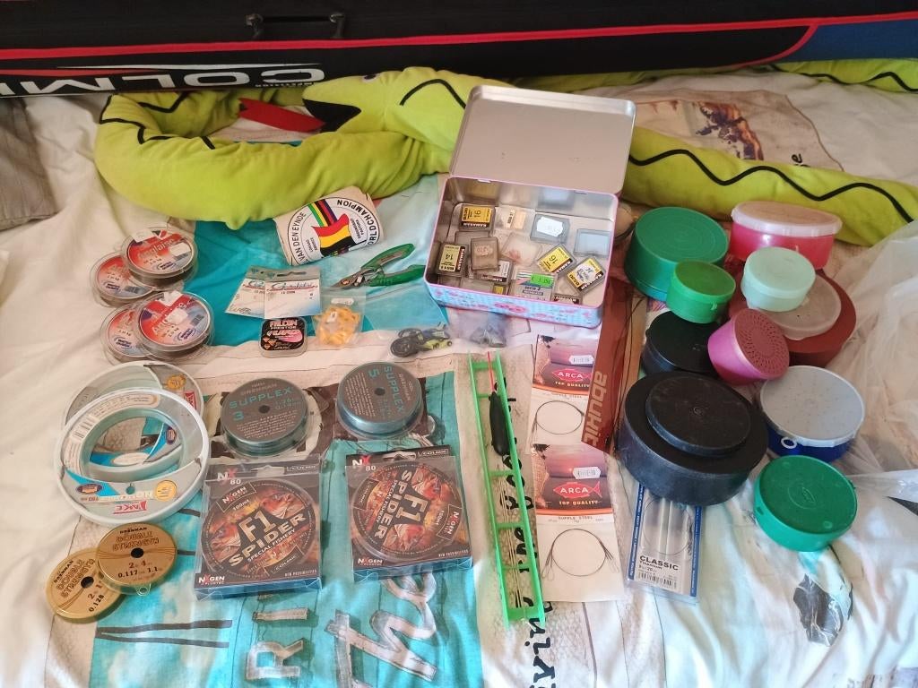 Hengelsport materiaal, Watersport en Boten, Hengelsport | Algemeen, Ophalen, Zo goed als nieuw