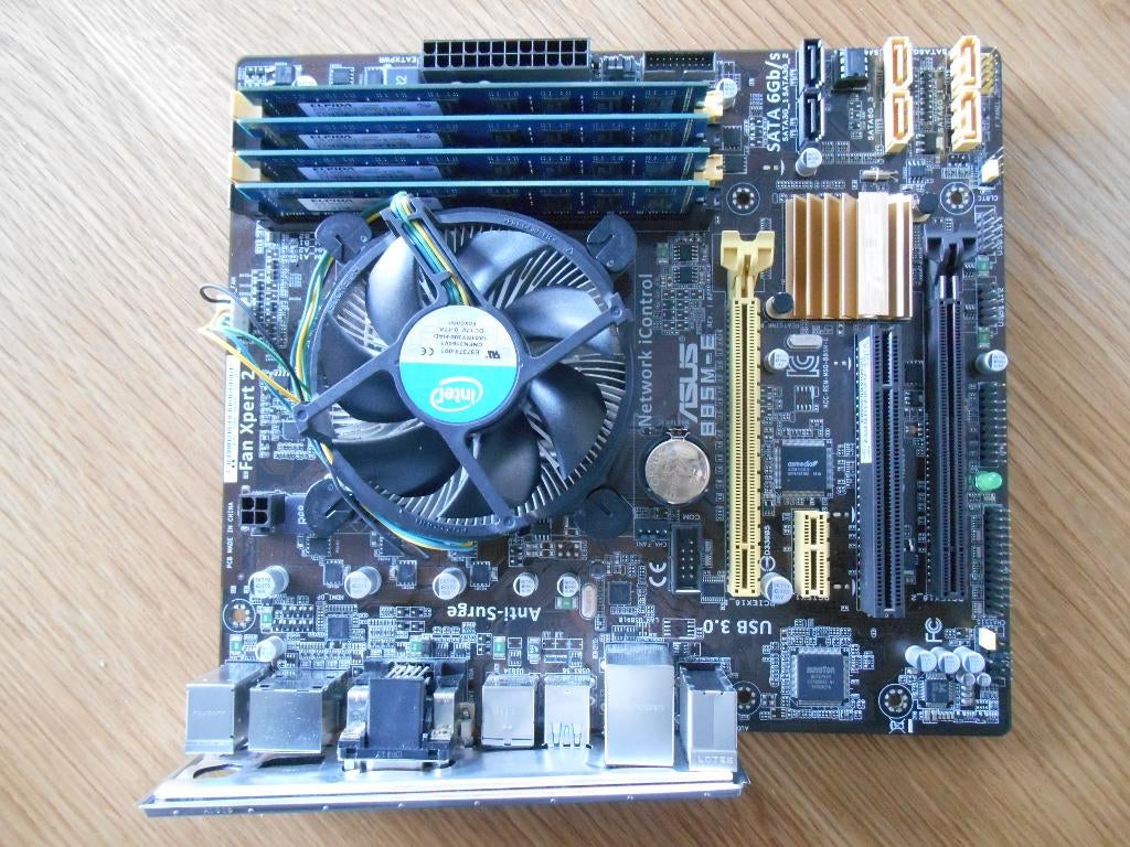 Asus motherboard + CPU i5 + 8GB RAM - Optie Asus GPU 2GB/4GB, Computers en Software, Moederborden, Ophalen of Verzenden, AMD