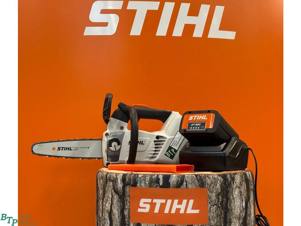 Stihl Gebruikte Accu tophandle MSA160t incl. accu en lader, Articles professionnels, Machines & Construction | Pièces