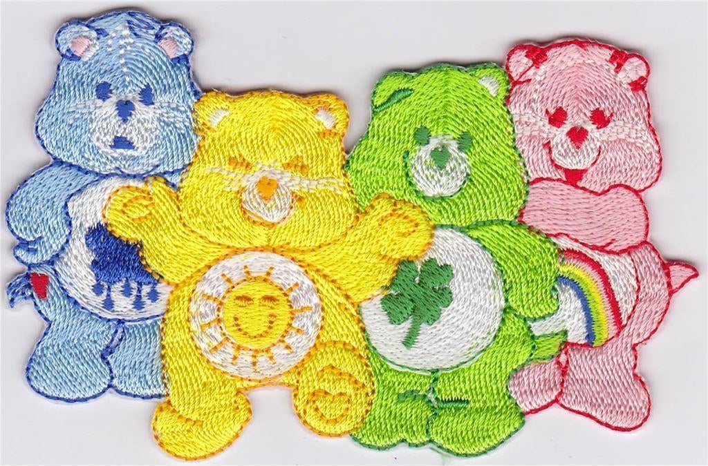 Troetelbeertjes stoffen opstrijk patch embleem #1, Verzamelen, Verzenden, Nieuw