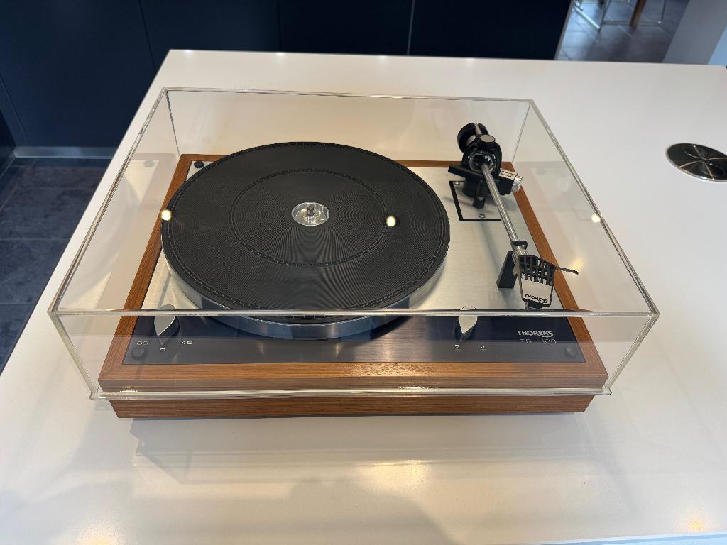 Thorens TD160 draaitafel, Audio, Tv en Foto, Platenspelers, Ophalen, Zo goed als nieuw, Platenspeler, Thorens