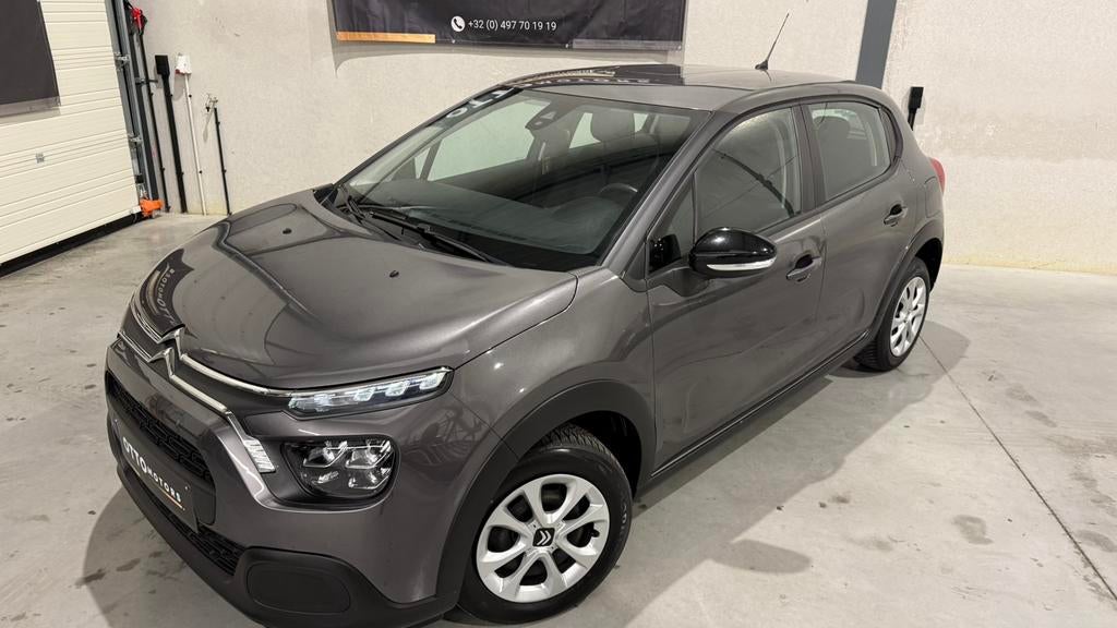 Citroën C3 | 1.5 BlueHdi |Live Uitvoering|Full Led |Garantie, Auto's, Voorwielaandrijving, Stof, 4 cilinders, Zilver of Grijs