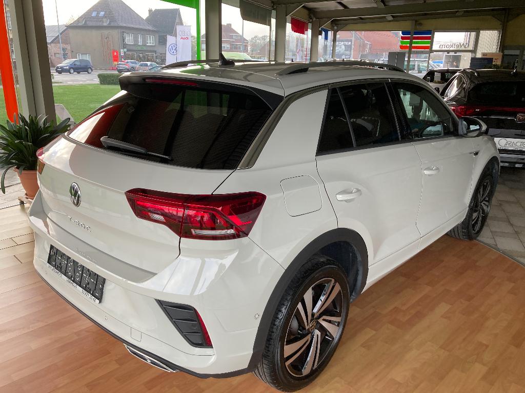 T-Roc 150tsi -AUTOMAAT - R-LINE - LOADED - 2025 - 6.958 km, 1498 cc, 4 cilinders, Leder en Stof, 5 zetels