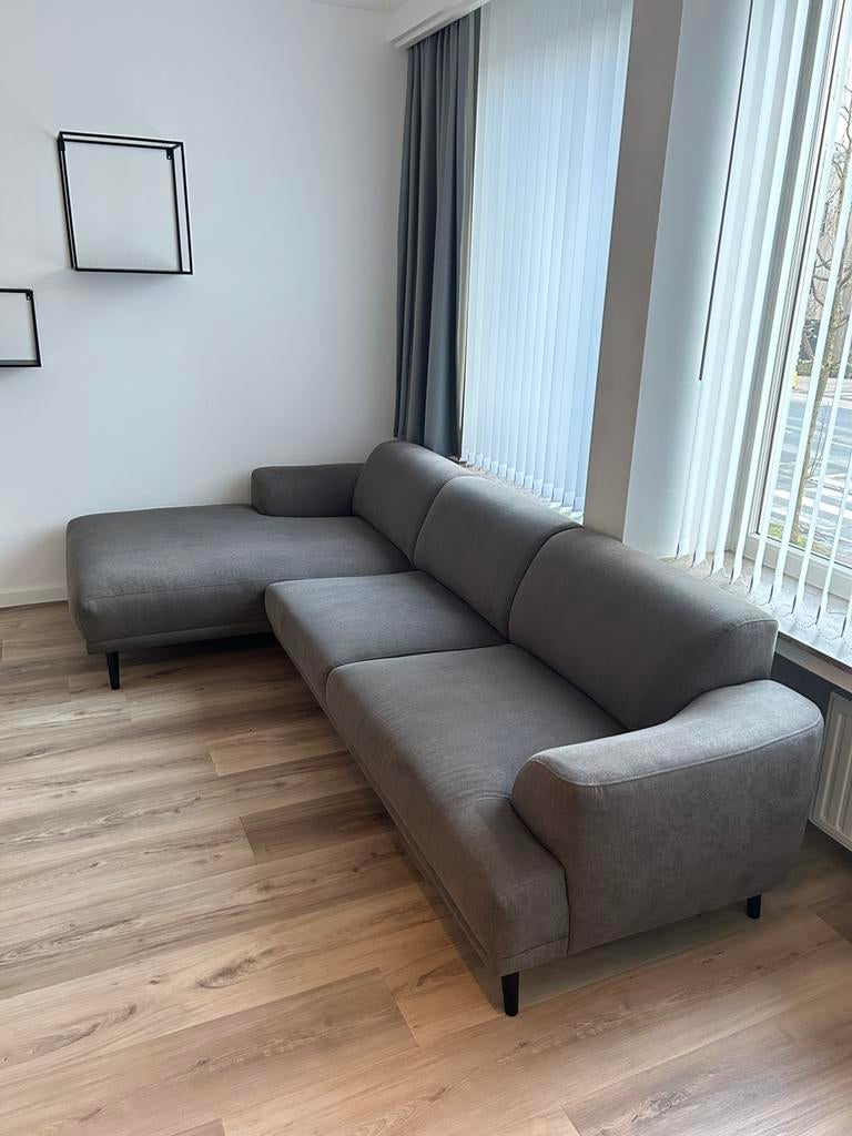 Longchair zetel 3-zit, Enlèvement, Utilisé, Tissus