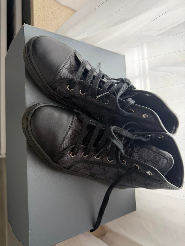 Gucci montante, Kleding | Heren, Zwart, Ophalen of Verzenden, Zo goed als nieuw, Sneakers