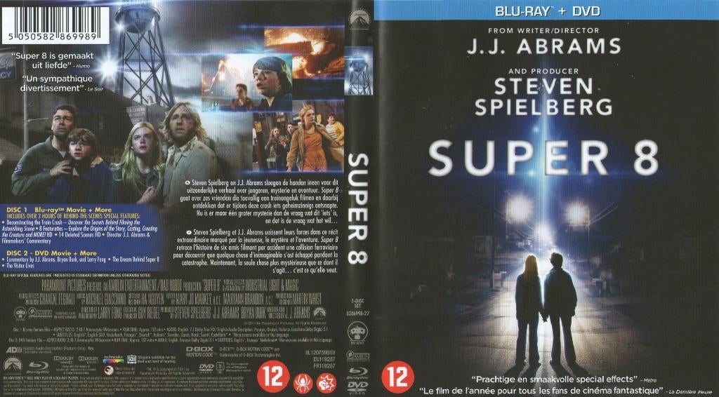 super 8 (blu-ray) neuf, Enlèvement ou Envoi, Comme neuf, Science-Fiction et Fantasy