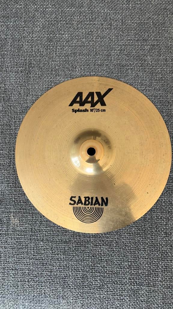 Vend cymbale Sabian splash AAX 10’´, Musique & Instruments, Batteries & Percussions, Enlèvement, Utilisé