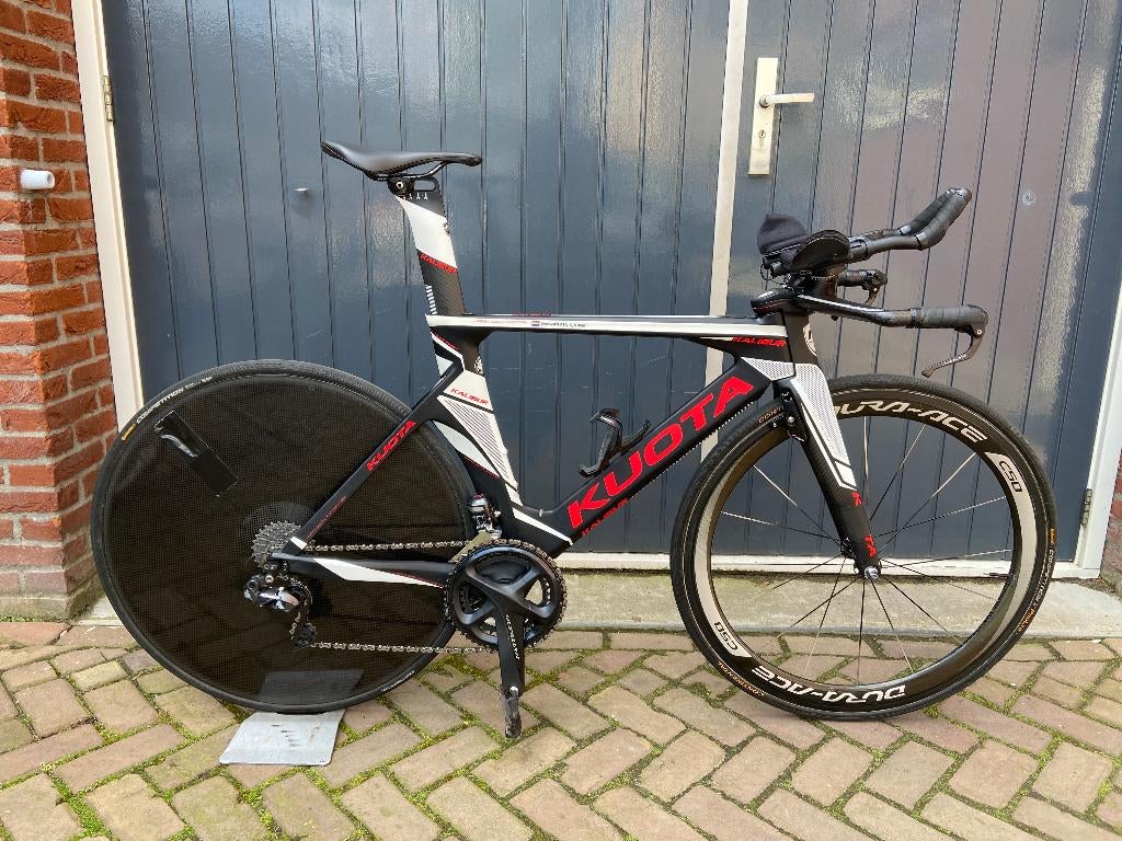 Kuota Kalibur tijdrit / triatlon fiets Shimano Ultegra Di2, Fietsen en Brommers, Ophalen, Zo goed als nieuw, Carbon, 28 inch