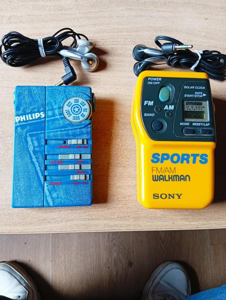 radio sony et phillips vintage, Enlèvement ou Envoi, Autres types