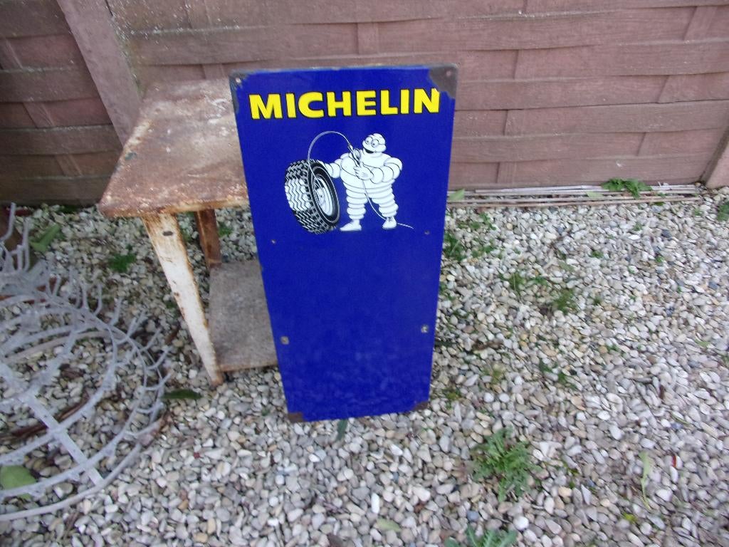 plaque émaillée, Collections, Marques & Objets publicitaires, Enlèvement, Utilisé