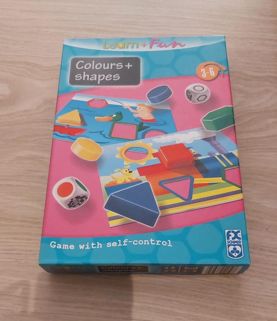 Spel met vormen voor baby, Ophalen