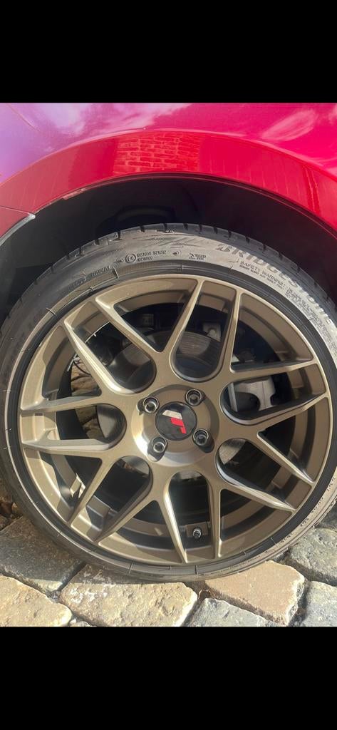 Mazda MX-5 Velgen + banden 17”, Autos : Pièces & Accessoires, Pneus & Jantes, Pneus et Jantes, Pneus été, 205 mm, 17 pouces