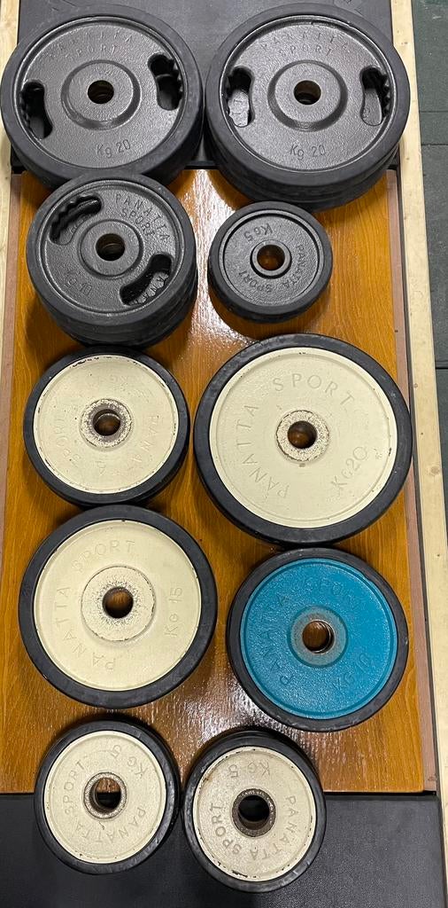 Olympische schijven van panatta, Ophalen, Gebruikt