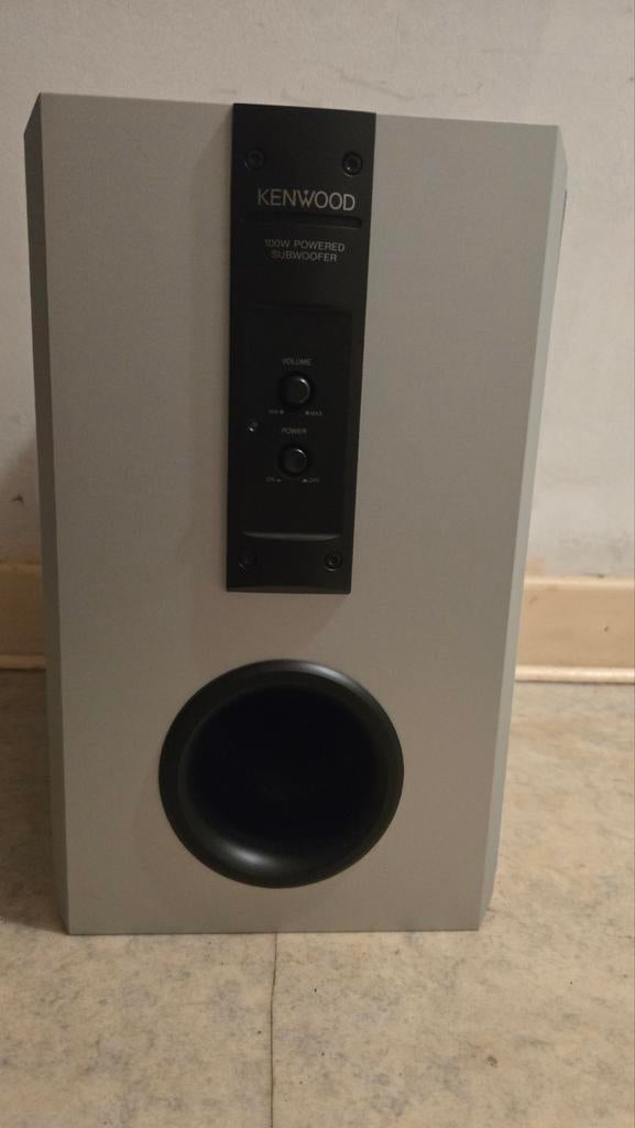 Actieve subwoofer kenwood, Autres marques, 60 à 120 watts, Comme neuf, Subwoofer