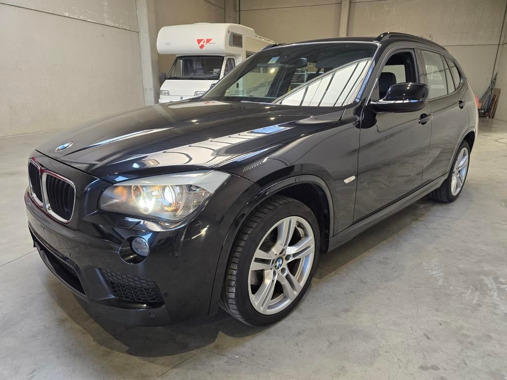 Bmw X1 M pack 2.0 Benzine 2012 X drive 72.000km Automaat, Auto's, BMW, Navigatiesysteem, 135 kW, Zwart, Leder